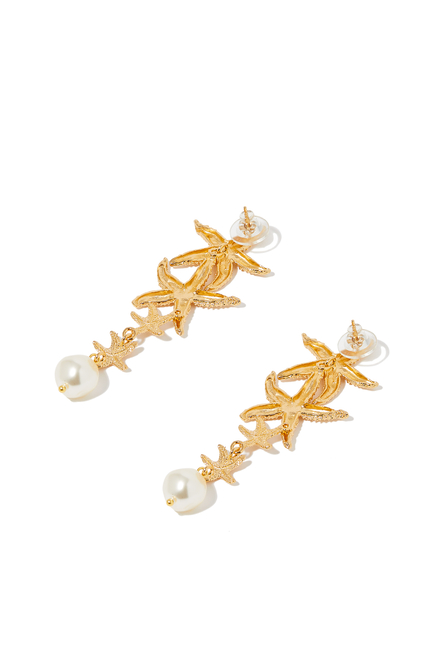 Falling Sea Star Earrings